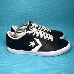 Converse All Star Breakpoint OX Black White Leather Mens Size 10 Sneakers Shoes